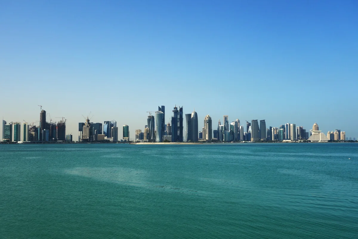 Qatar skyline